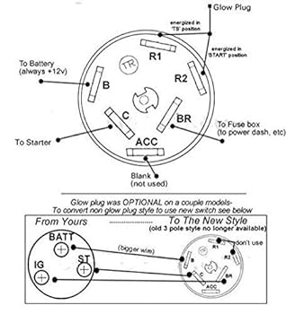 Amazon.com: MDY Ignition Switch with 4 Position 6 Terminal 2 Amazon.com: MDY Ignition Switch with 4 Position 6 Terminal 2